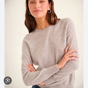 Naadam Gray sweatshirt